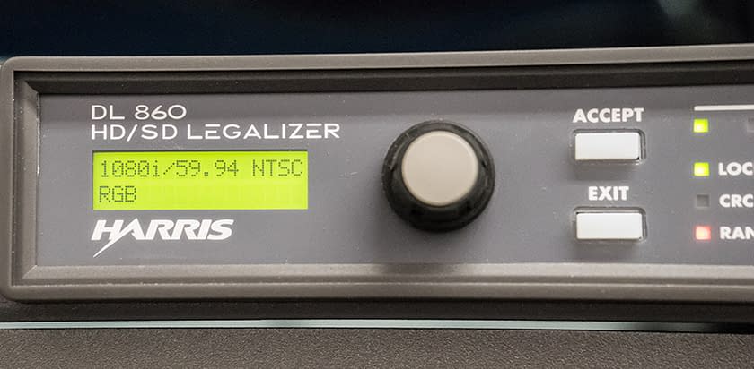 Harris DL-860 DL 860 HD/SD Serial Digital Legalizer 